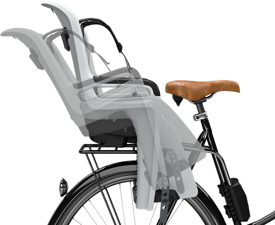 Thule kinderzitje achter ride along 2 voor framebevestiging - lichtgrijs