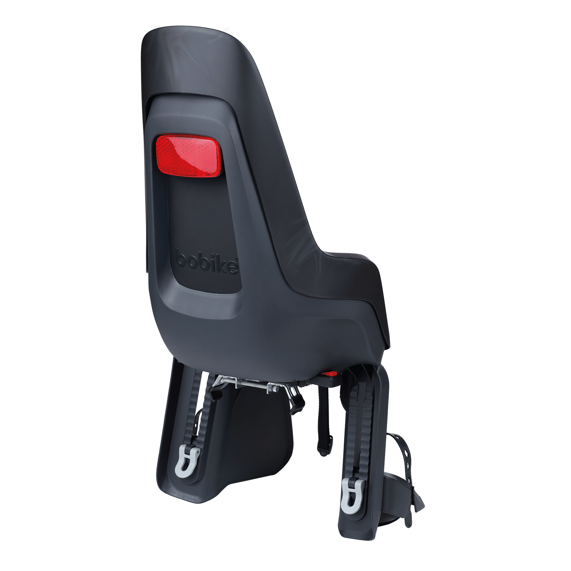 Kinderzitje achter Bobike One Maxi Eco E-BD - zwartbruin