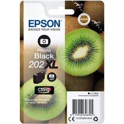 Inktcartridge epson 202 xl foto zwart