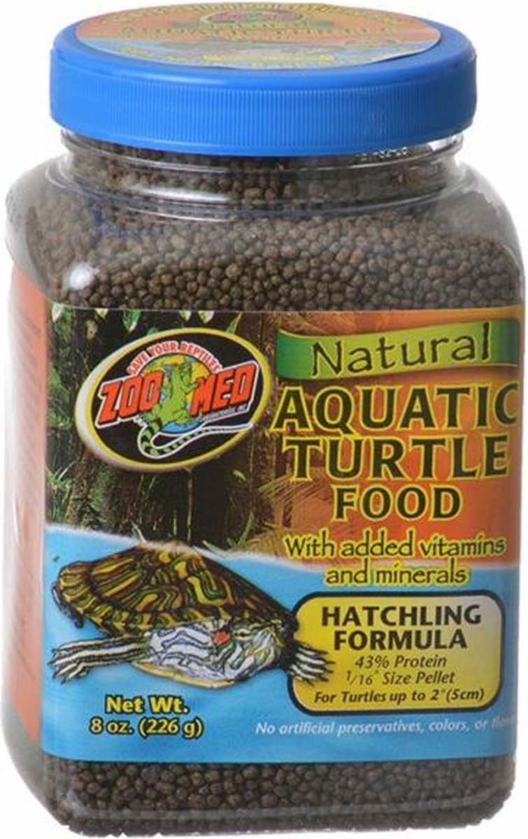 Zoomed zoo med hatchling aquatic turtle food - 226gr
