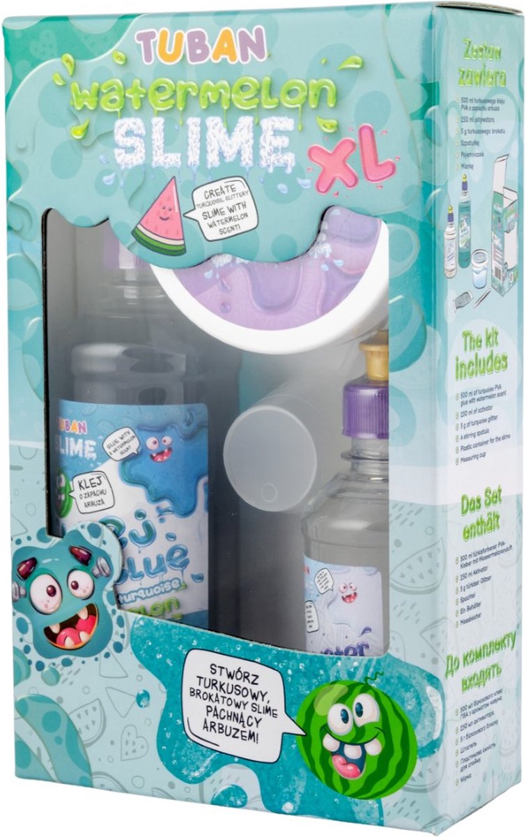 Tuban - kit – diy slime – watermelon xl