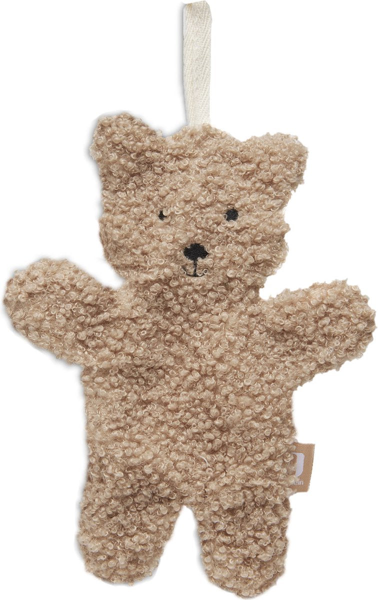 Jollein speendoekje teddy bear - biscuit - speenknuffel baby - 100% polyester
