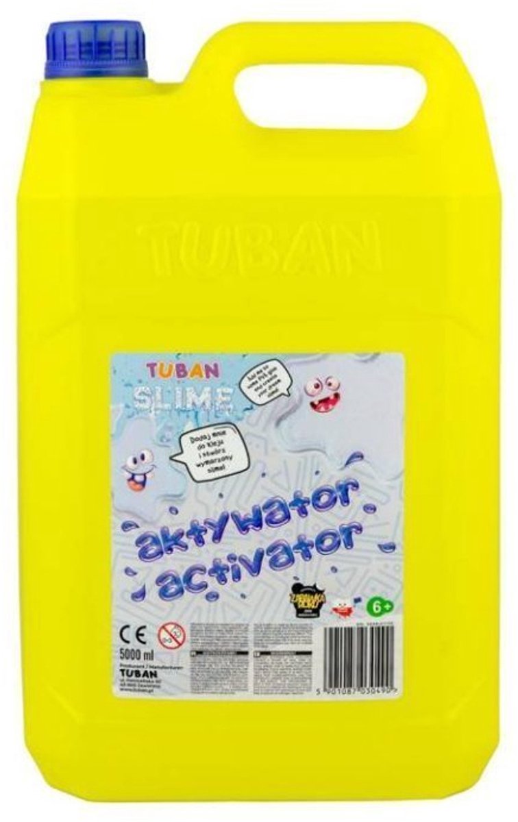 Tuban slime activator 5 liter - multicolor slijm maken.