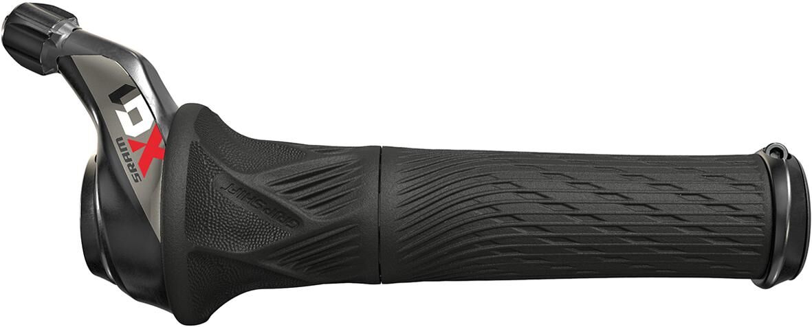 Sram draaiversteller x01 eagle twist grip shifter x01 eagle 12-sp.,alu,red