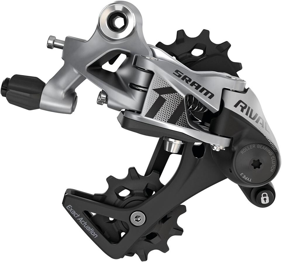 Sram achterderailleur rival 1 rear derail. rival 1 11-sp.,alu