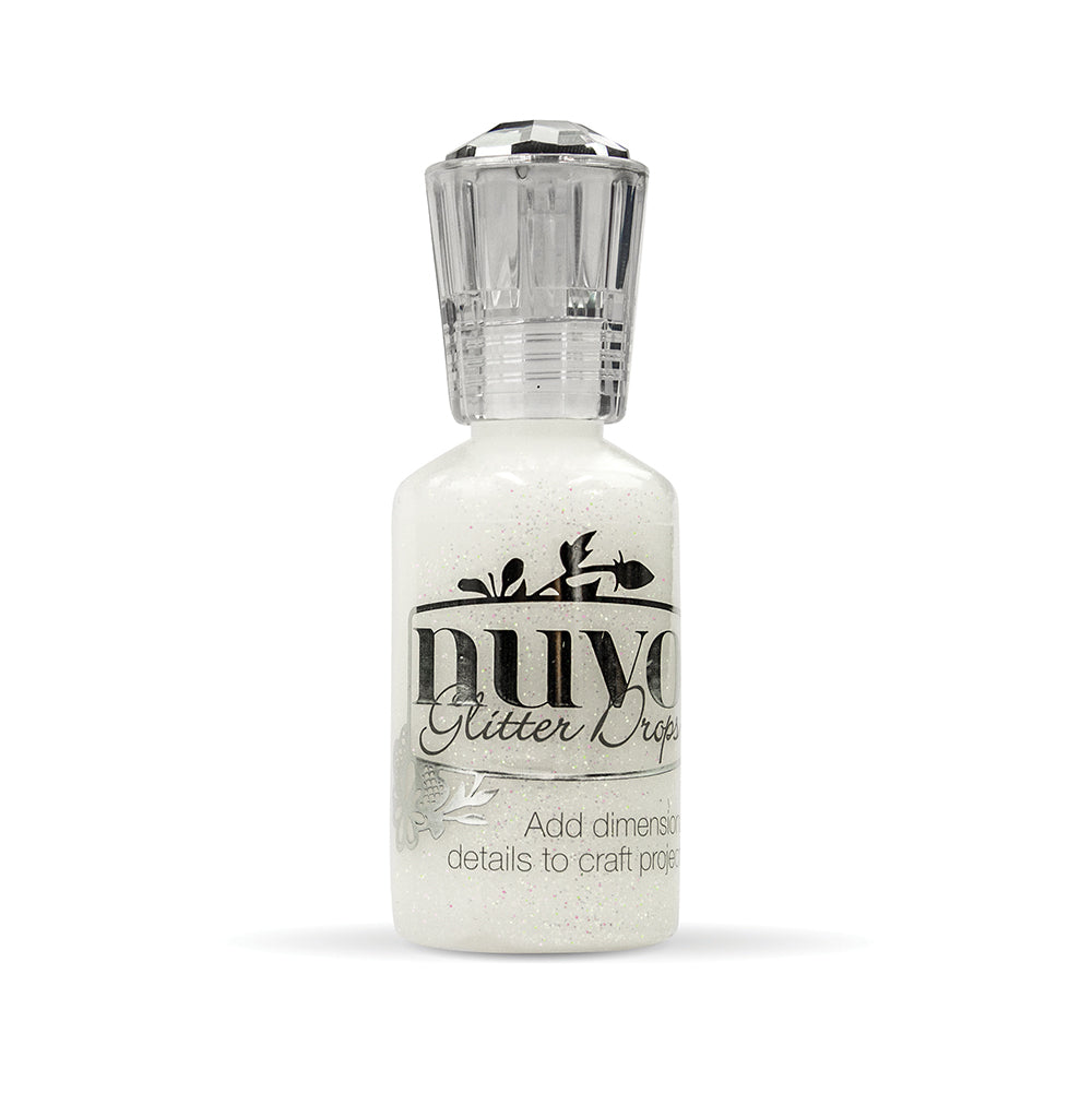 Nuvo by tonic studios nuvo • glitter drops white blizzard