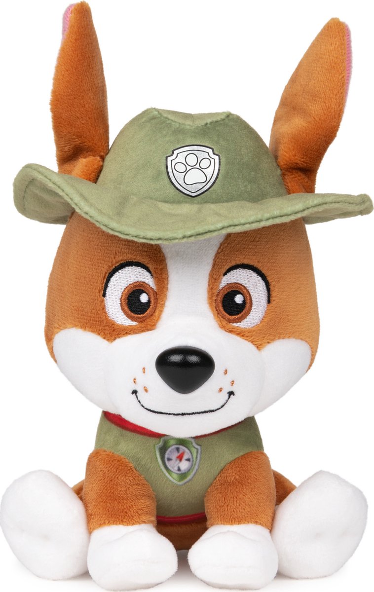 Paw Patrol knuffel tracker 15 cm