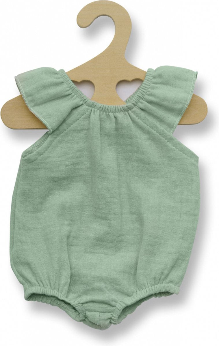 Heless poppenbody mintgroen met ruches, 28-35 cm