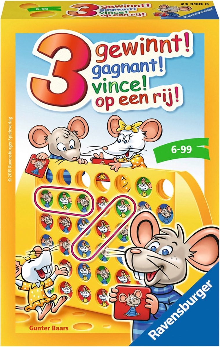 Ravensburger 3 Op Een Rij! Zak