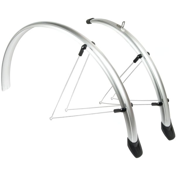 Set garde-boue 28 pouces 46 pvc silver eurofender