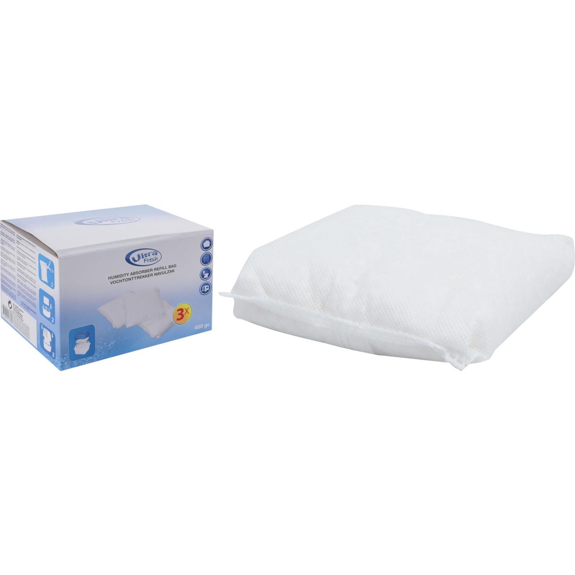Ultra frisse navulling vochtonttrekker 3x400 gr