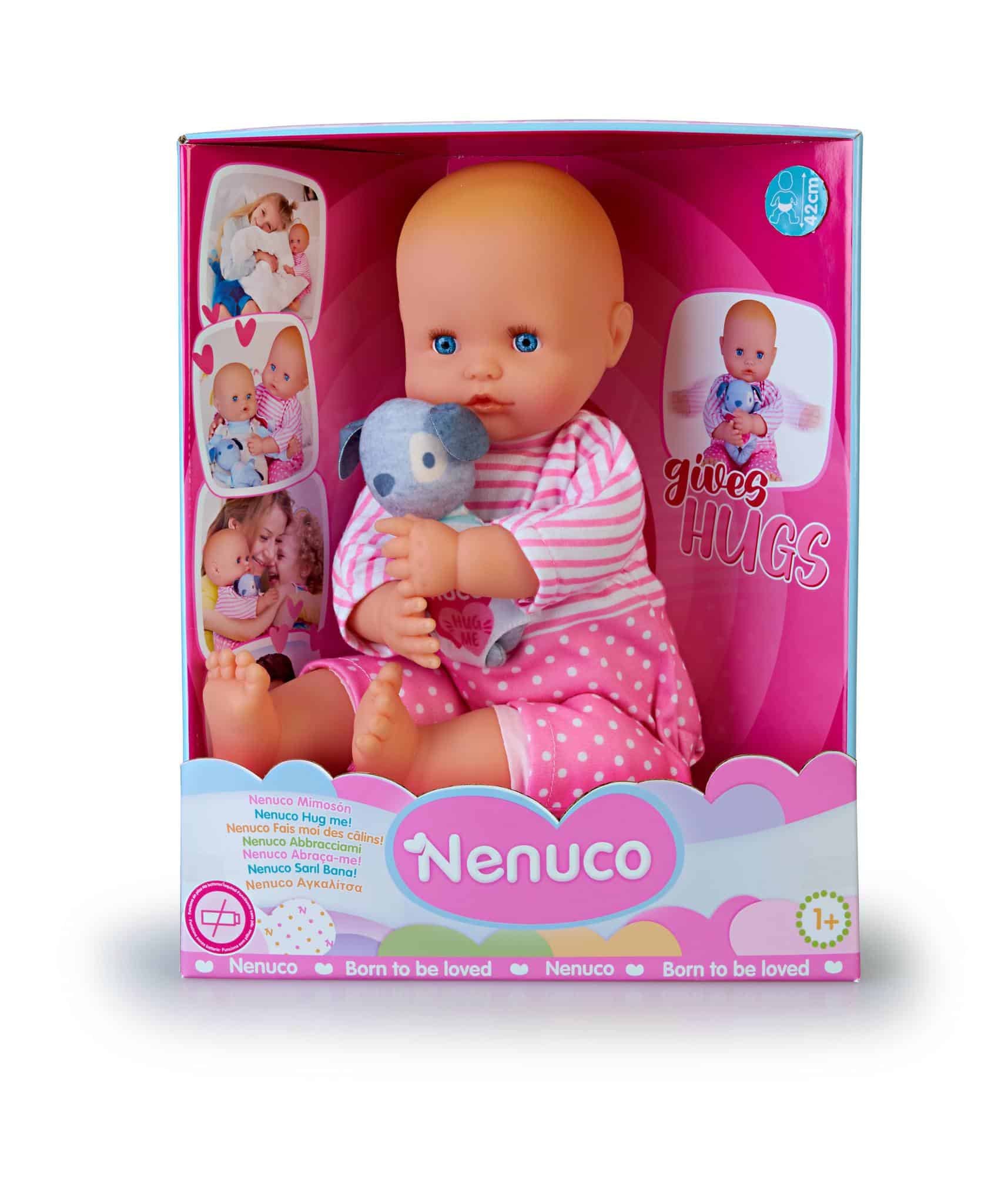 Famosa nenuco babypop met zacht lijfje ongeveer 42 cm groot
