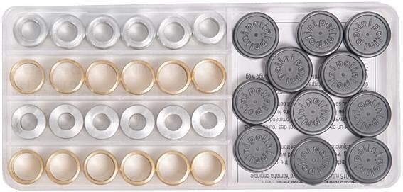 Polini rollenset roller core set 16x13 mm 5.5-6-6.5-7 gr.