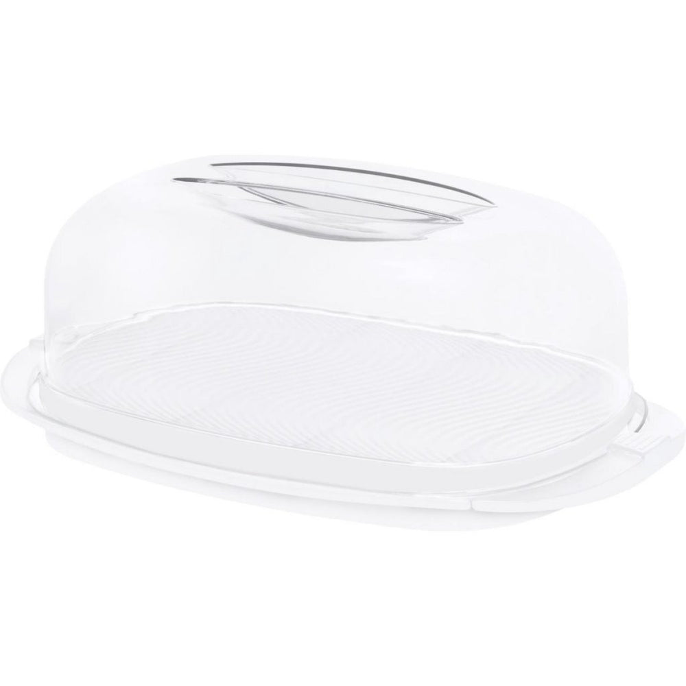 Rotho fresh kaasdoos 29x17x10.5 cm wit transparant