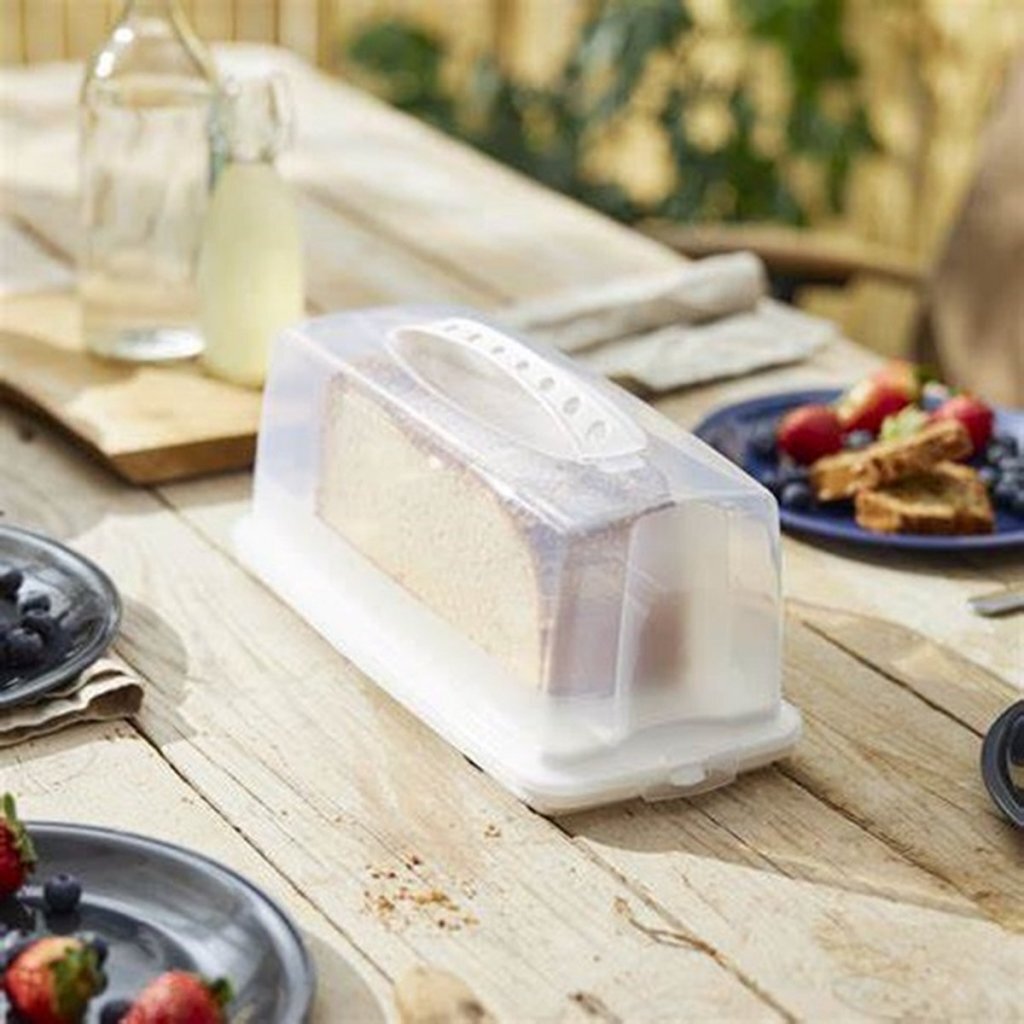 Rotho fresh cakedoos rechthoekig 36x16,5x16,5 cm wit transparant