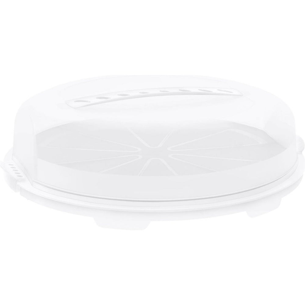 Rotho verse taartdoos 35,5 cm wit transparant