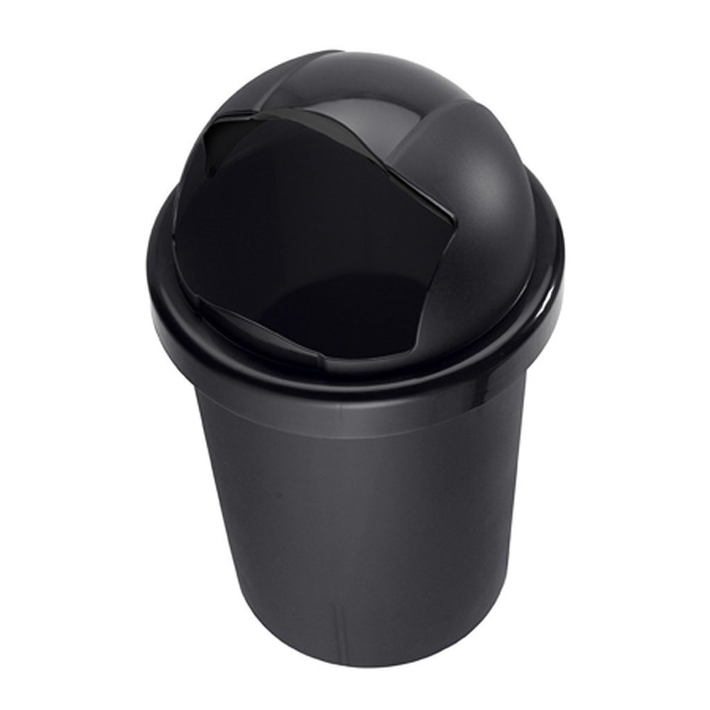 Rotho roll bob afvalemmer 30l zwart