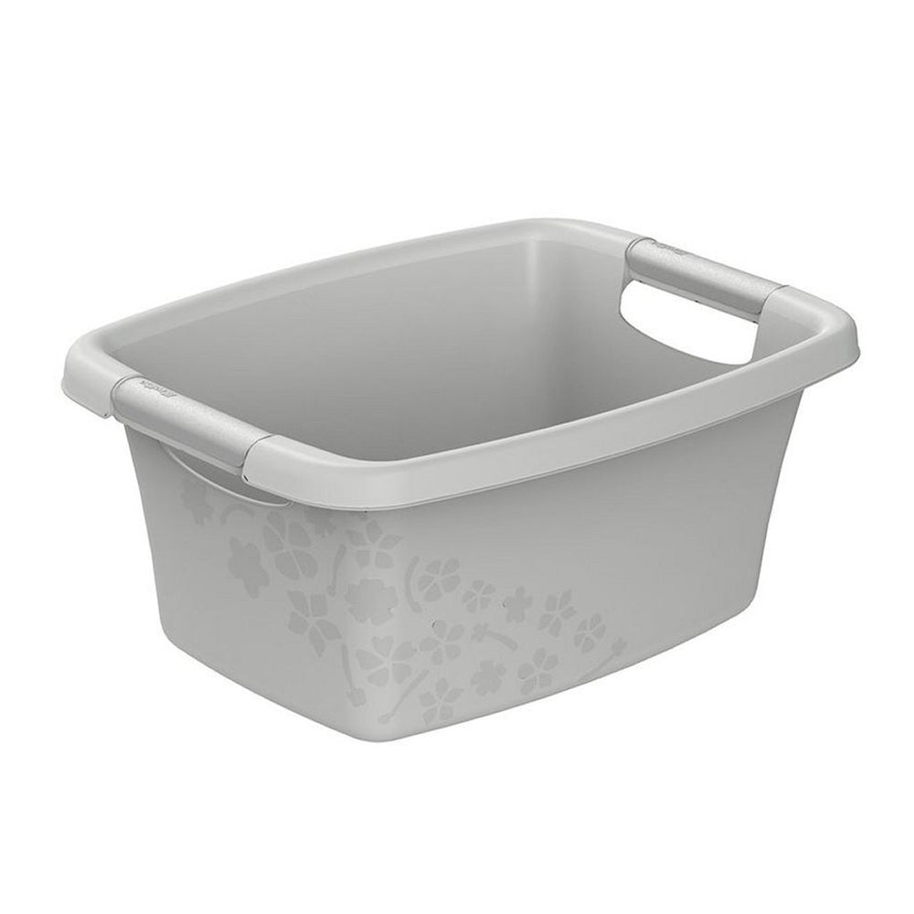 Rotho flowers wasmand 12l cool grey
