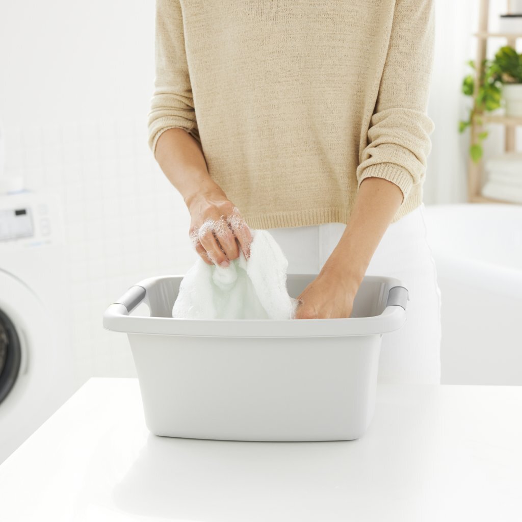 Rotho flowers wasmand 12l cool grey