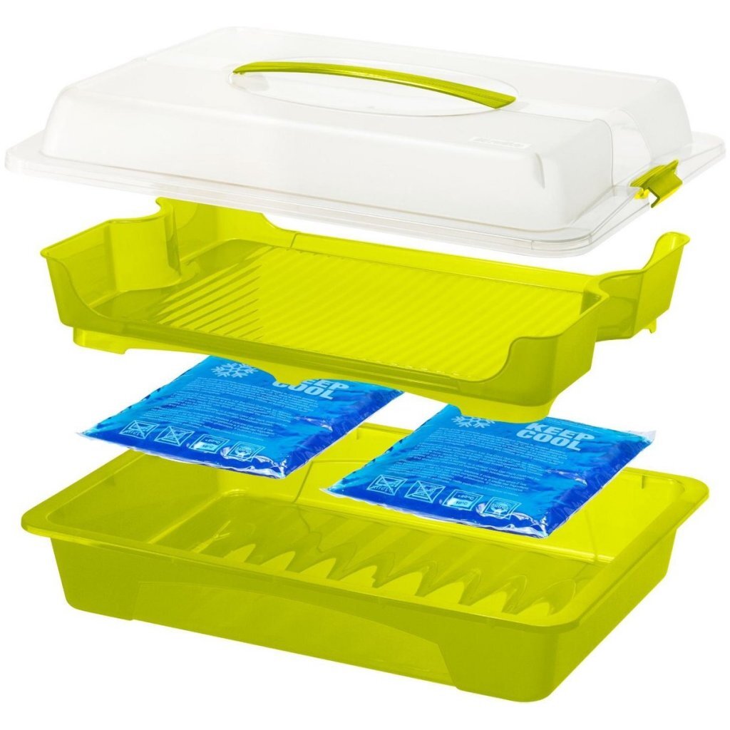 Rotho Fresh Partybutler Serveerray 43,5x11x29,5 cm met transparant