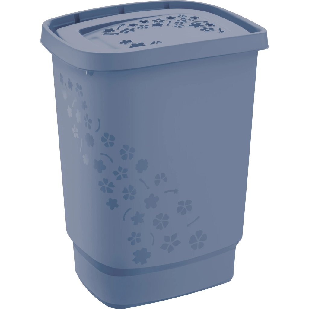 Rotho flowers wasverzamelaar 44.7x34.7x60.5 cm 55l horizon blauw