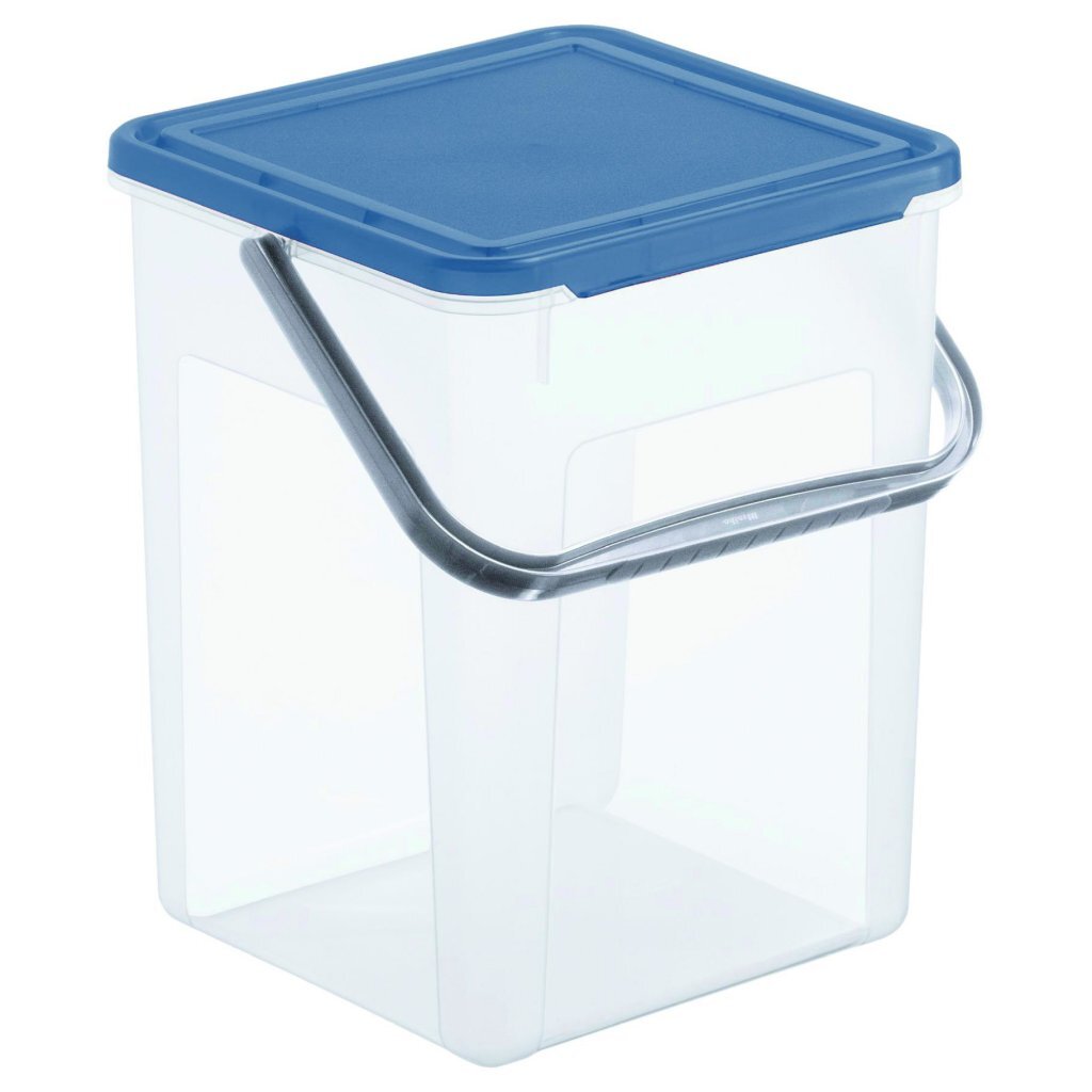 Rotho waspoederbox 9l horizon blauw transparant