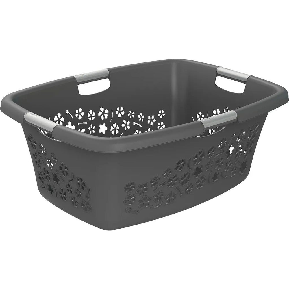 Rotho flowers wasmand 50l antraciet