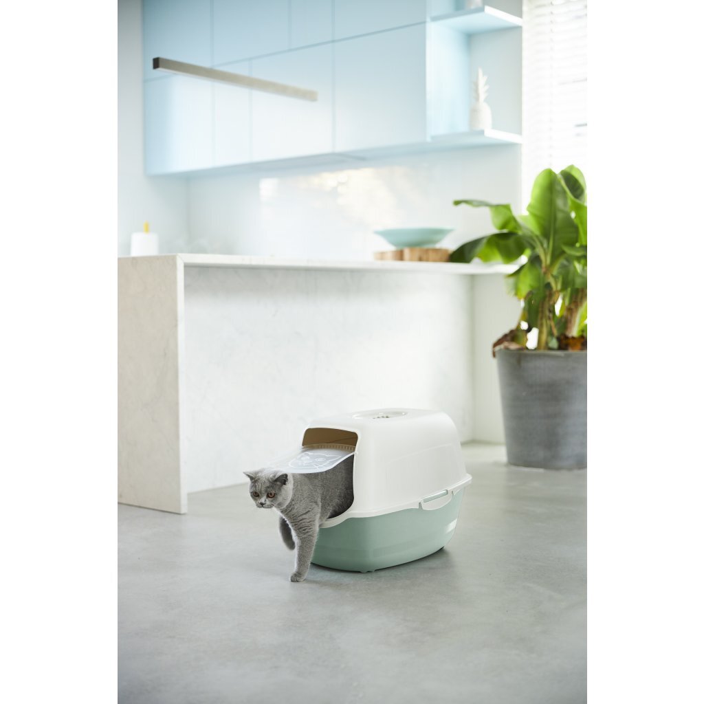 Rotho bailey kattenbak eco groen zand