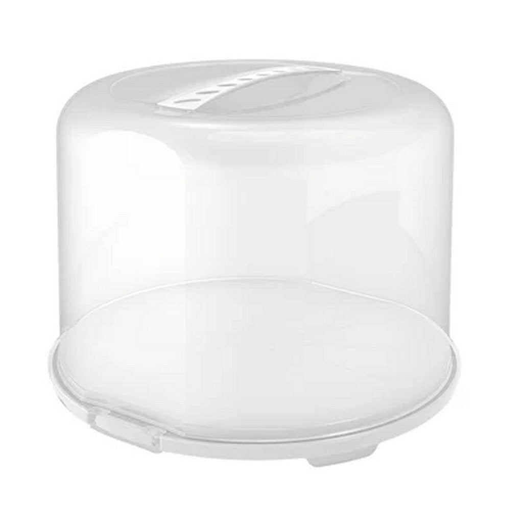 Rotho fresh taartdoos xl 35,5x34,5x26 cm wit transparant