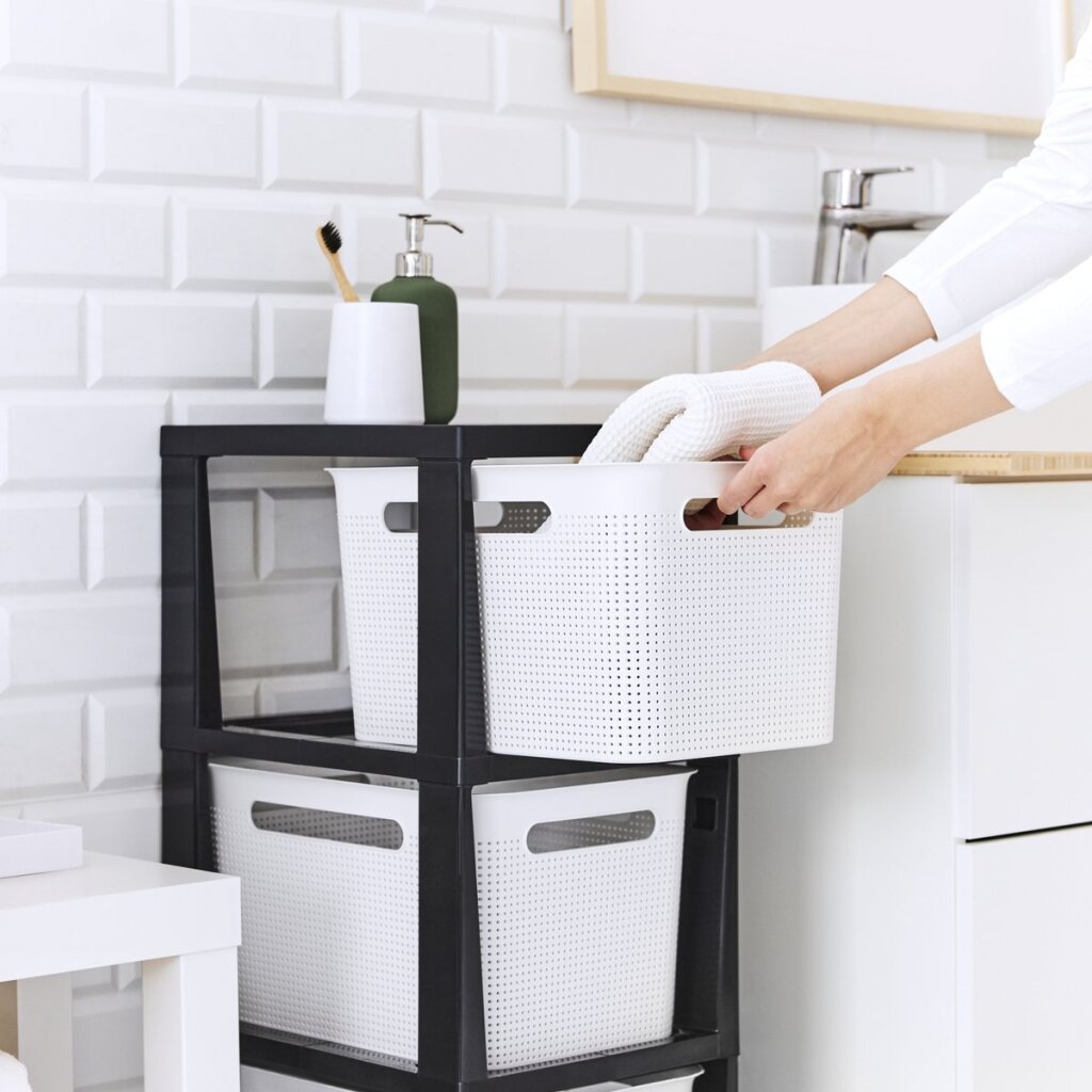 Rotho brisen design ladekast 3x16l wit