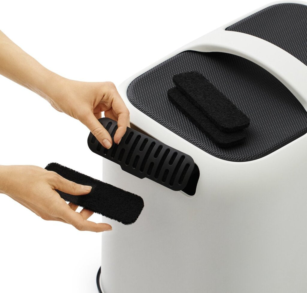 Rotho biala set van 3 filters voor kattenbak