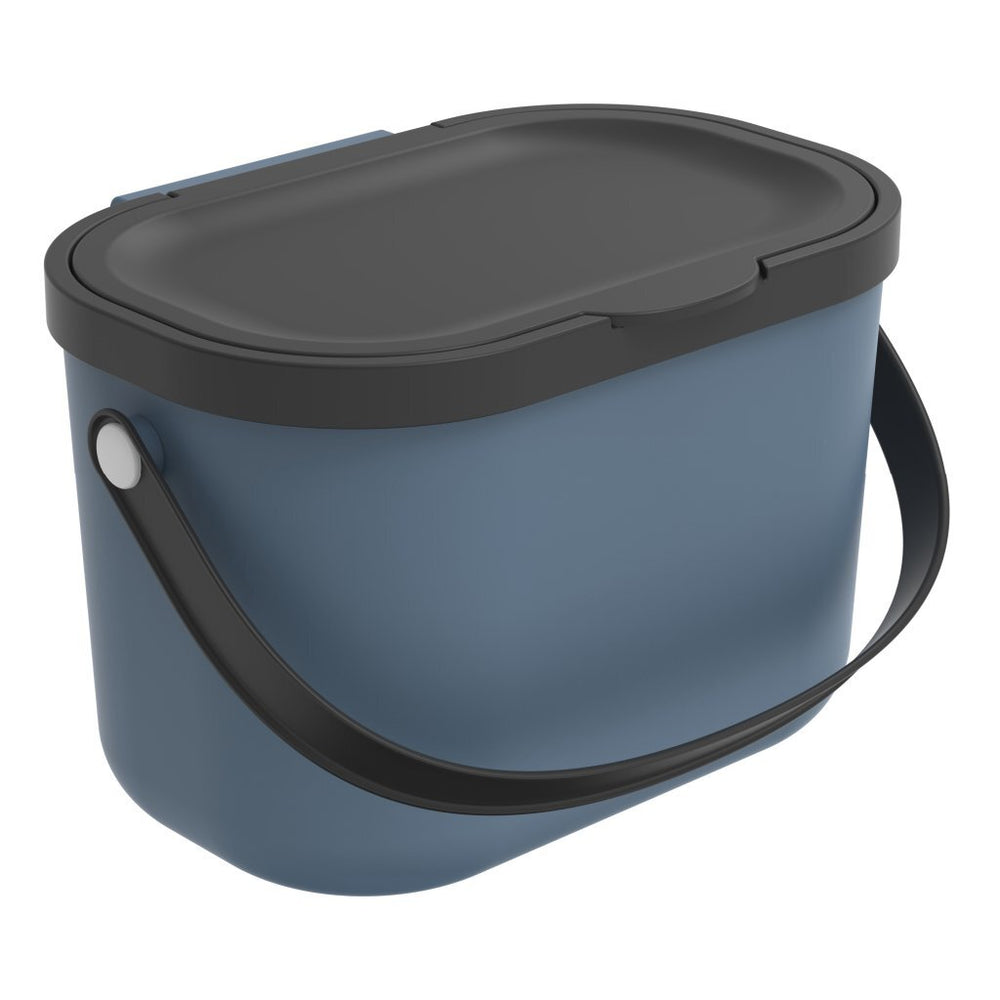 Rotho albula bio afvalbakje 3,2l blauw
