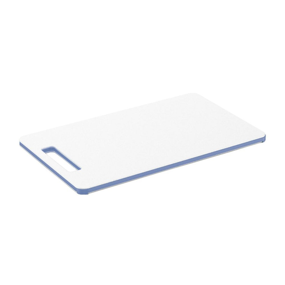 Rotho caruba snijplank 25x15x0,9 cm wit horizon blauw