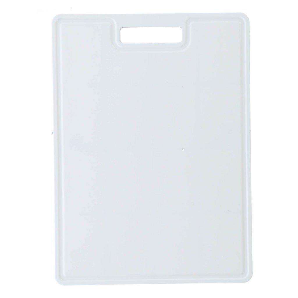 Rotho caruba snijplank 34x25x0,9 cm wit horizon blauw