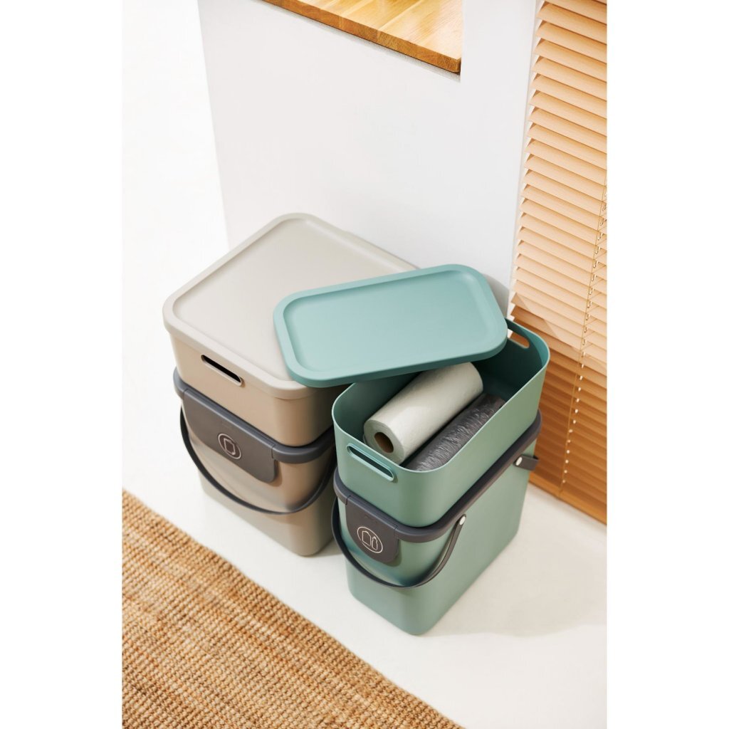 Rotho decoratie opbergbox albula light 12 l maretak groen