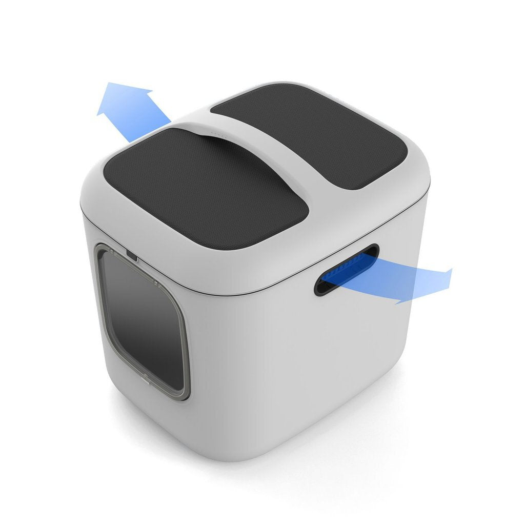 Rotho mypet biala xl kattenbak 61,4x49,2x57,6 cm wit