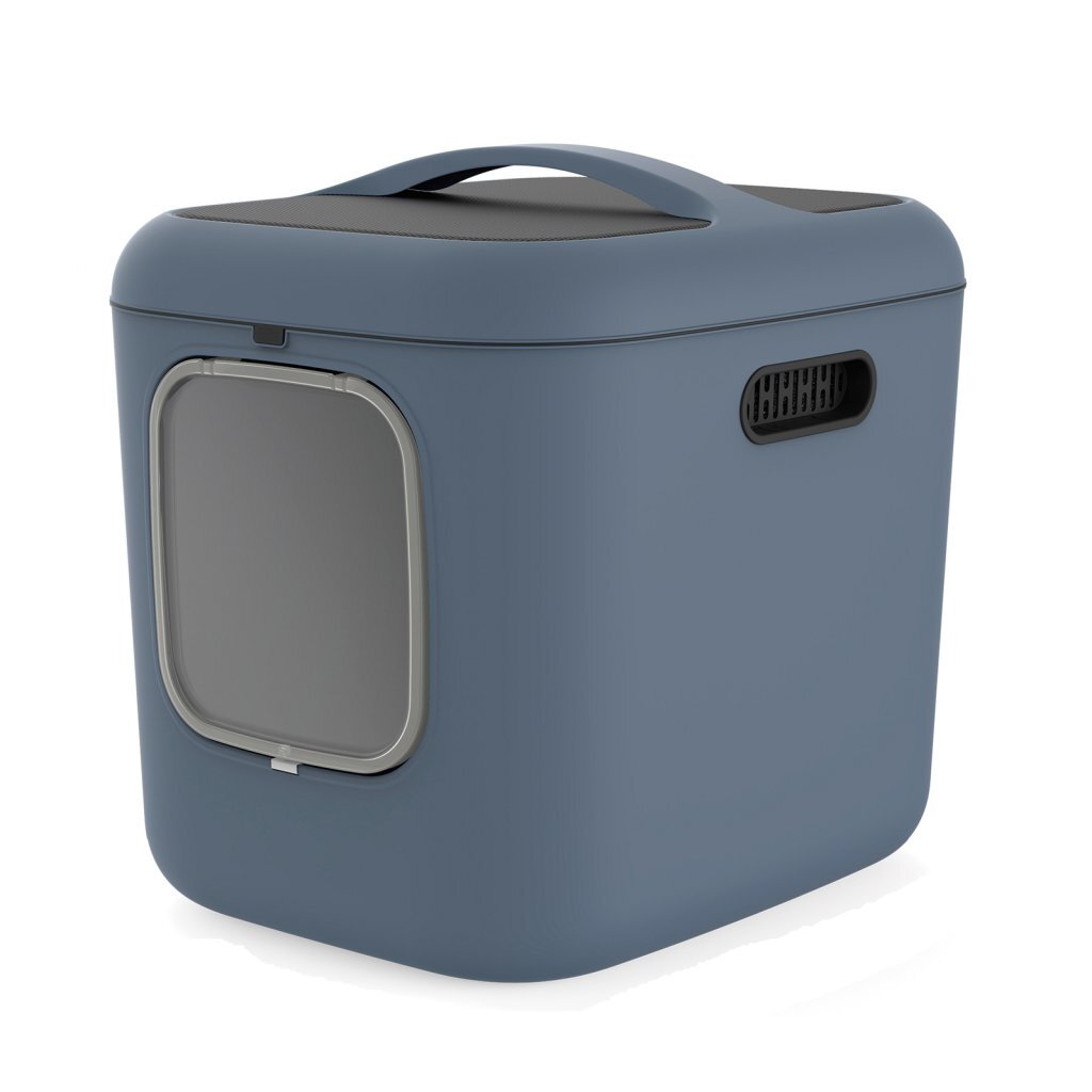 Rotho mypet biala xl kattenbak 61,4x49,2x57,6 cm blauw