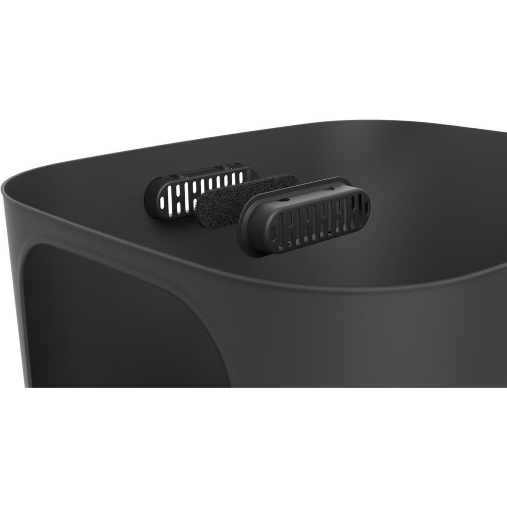 Rotho mypet biala xl kattenbak 61,4x49,2x57,6 cm antraciet