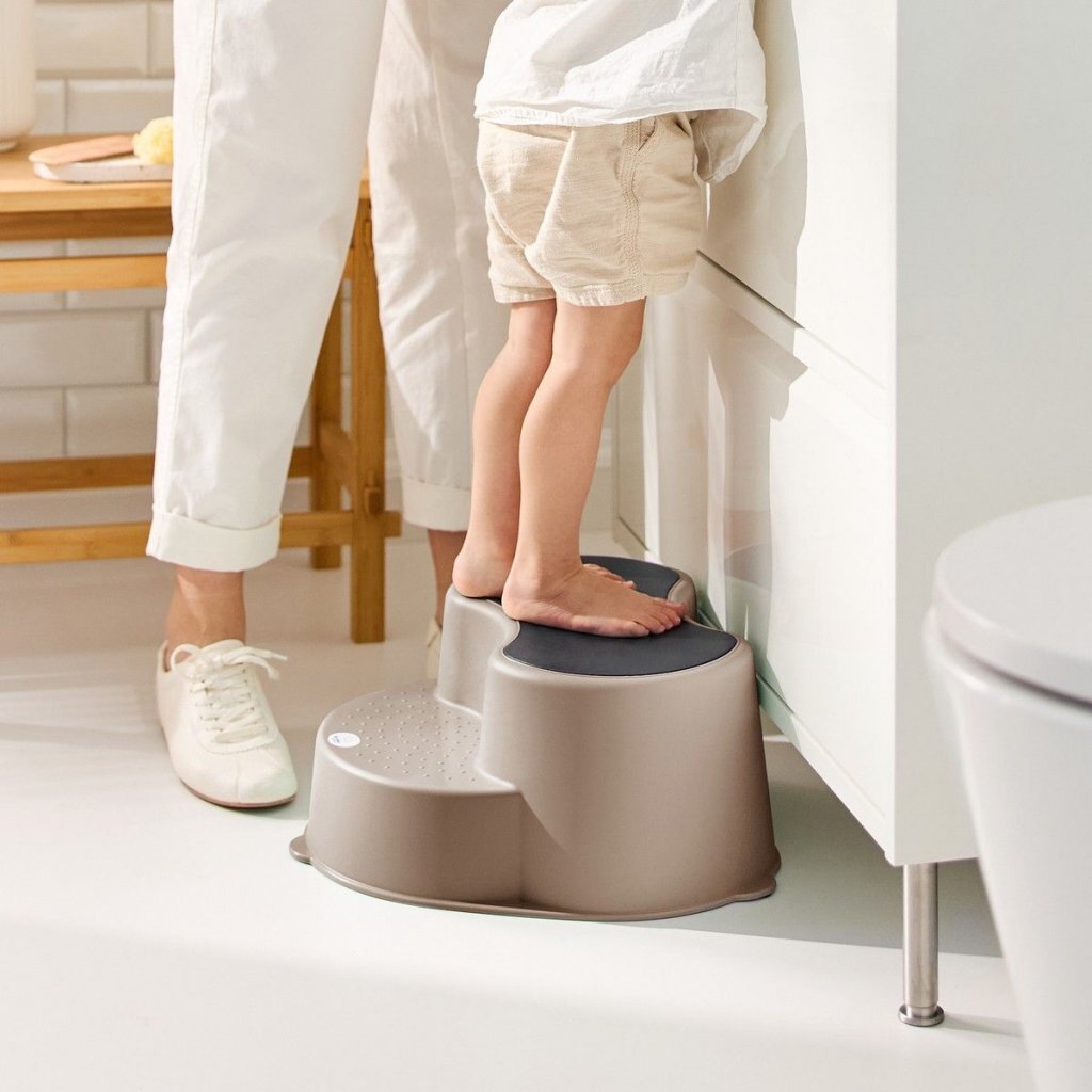 Rotho tilo opstapje 37.5x37x18.4 cm cappuccino