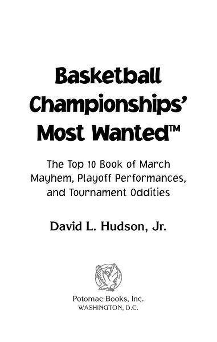 Basketball championships' most wanted™