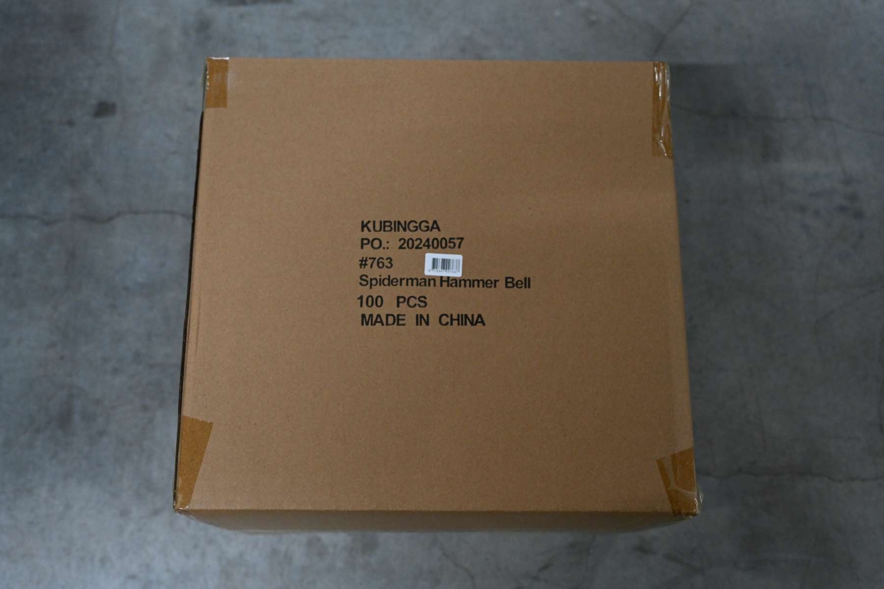 Volare spider-man fietsbel - jongens - blauw