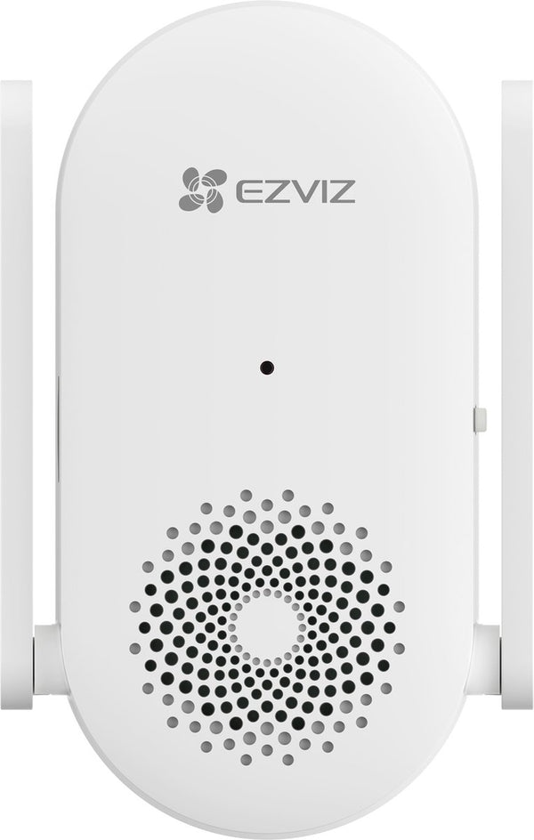 Ezviz ch1 - deurbel gong - chime - slimme wi-fi gong - voor videodeurbellen - verstelbaar volume - wit - 1 stuk