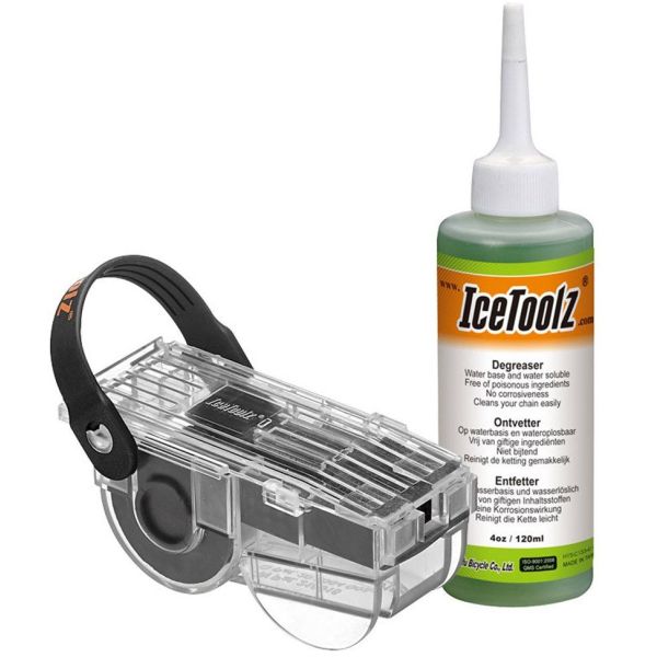 Chain cleaner with degreaser (120ml) IceToolz 240C212 (set)