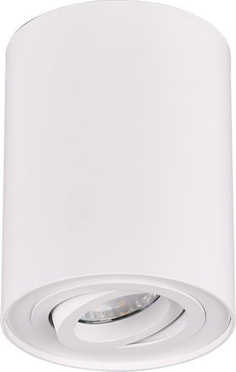 Trio cookie - plafondlamp - wit mat - excl. 1x gu10 4,9 w - osram lichtbron - verlichting omhoog en omlaag - niet dimbaar