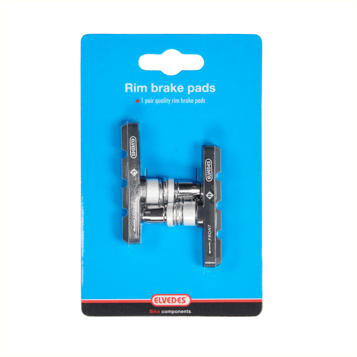 Brake pads V-brake 60 x 14 mm black 2 pieces