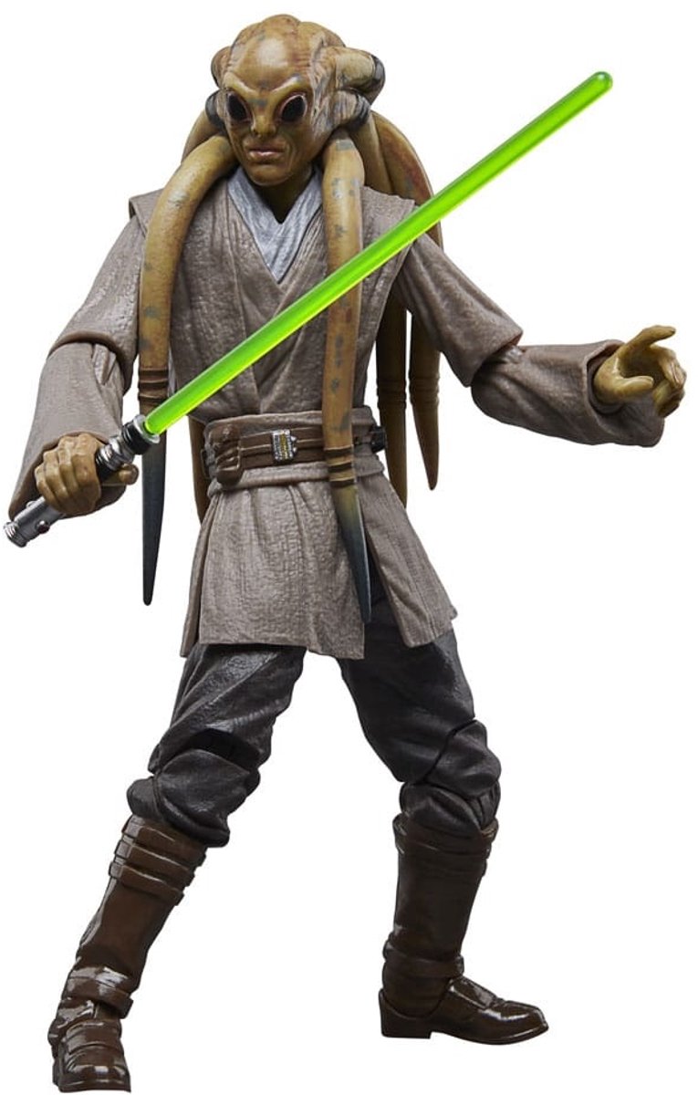 Star wars hasbro episode iii black series action figure 20th anniversary kit fisto 15 cm action figuur
