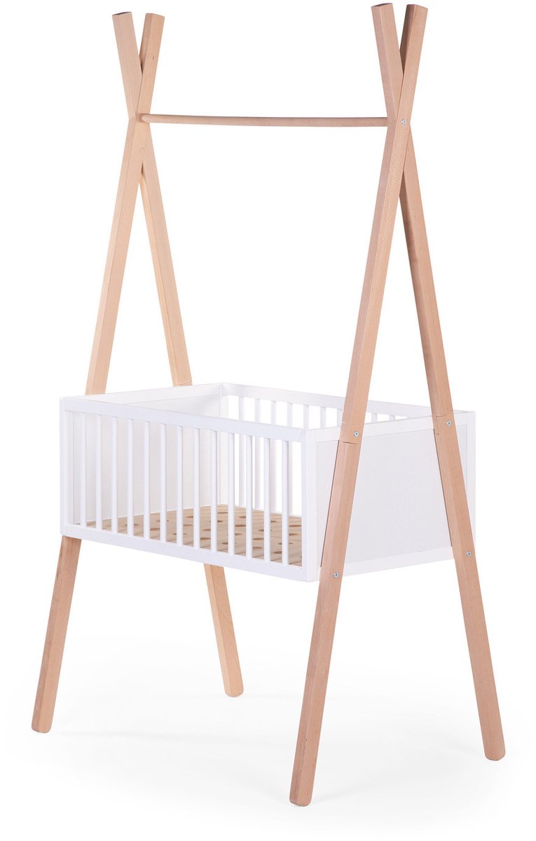 Childhome tipi wieg 50x90 + kleerstaander