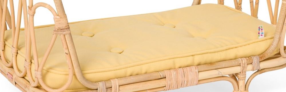 Poppie toys matrasje geel voor bedje