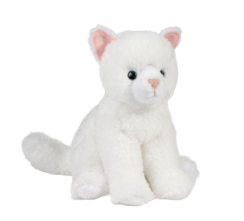 Winnie witte kat mini zacht douglas toy