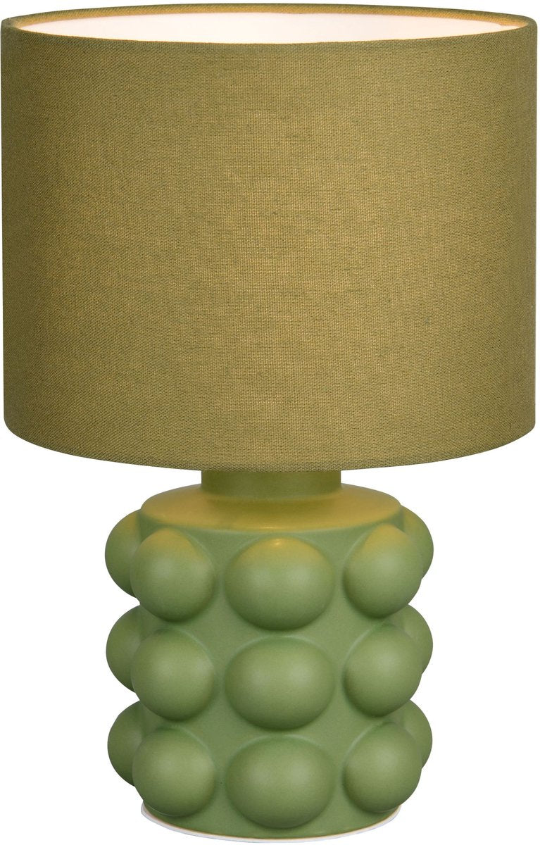 Rl live your light reality kate - tafellamp - groen - excl. 1x e14 4 w - snoerschakelaar
